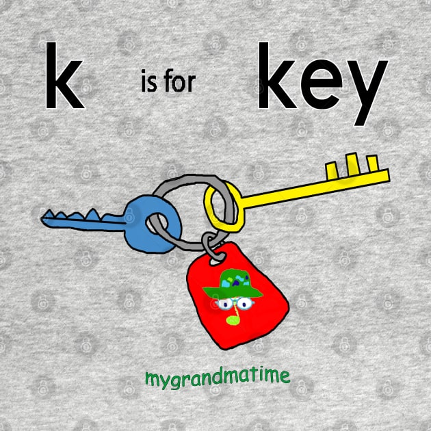 k is for key by mygrandmatime